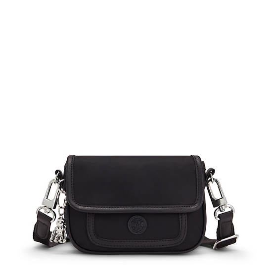 Kipling Inaki Small Crossbody Bag Handbag Zwart | BE 1274BE